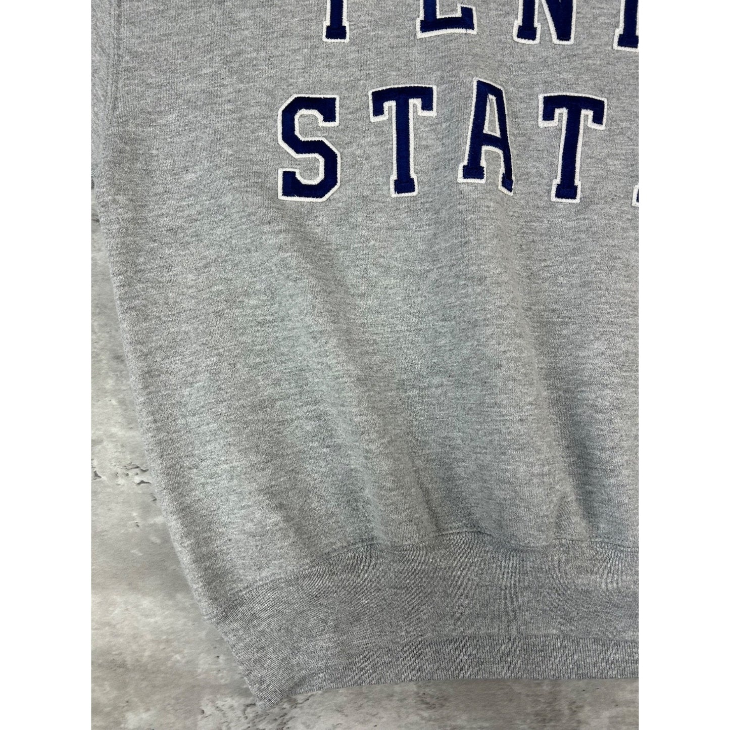 Vintage 90s Penn State Nittany Lions NCAA Embroidered Spellout Sweatshirt Large