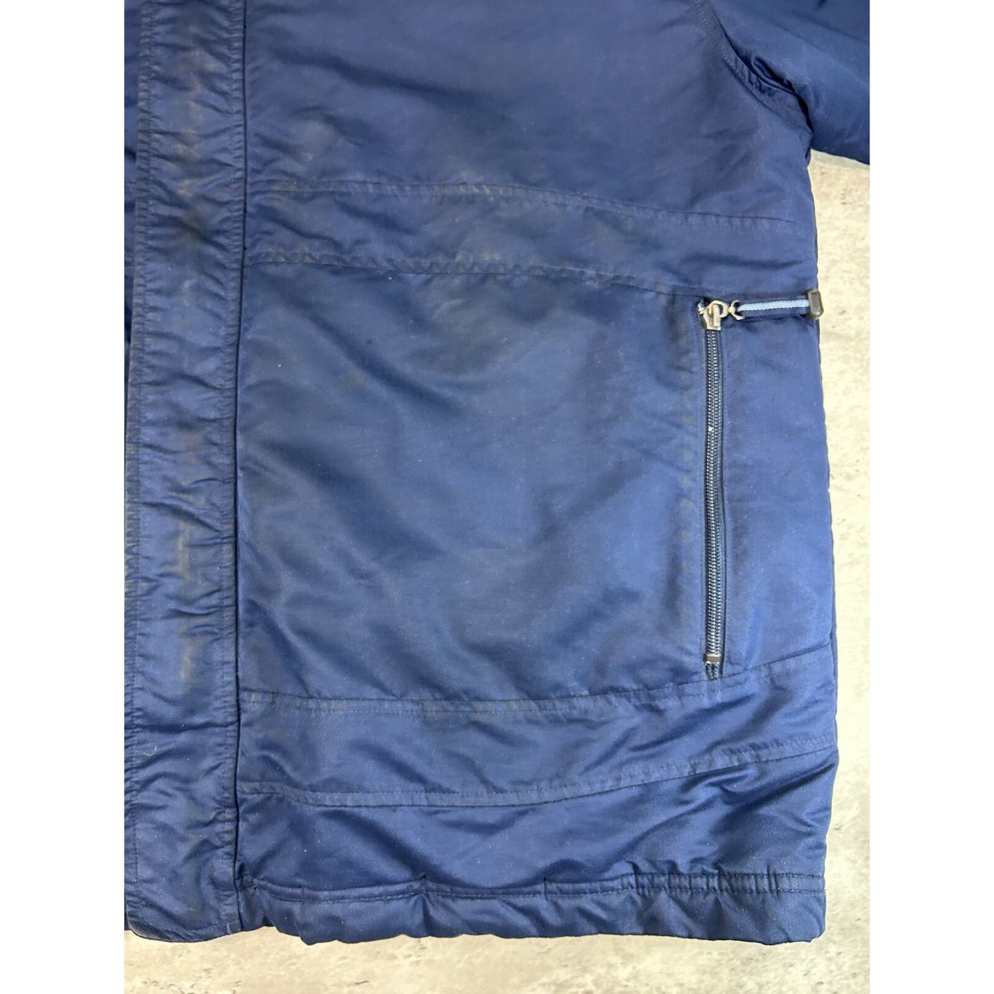 Vintage 2000s Nike Embroidered Swoosh Insulated Nylon Jacket Size XL