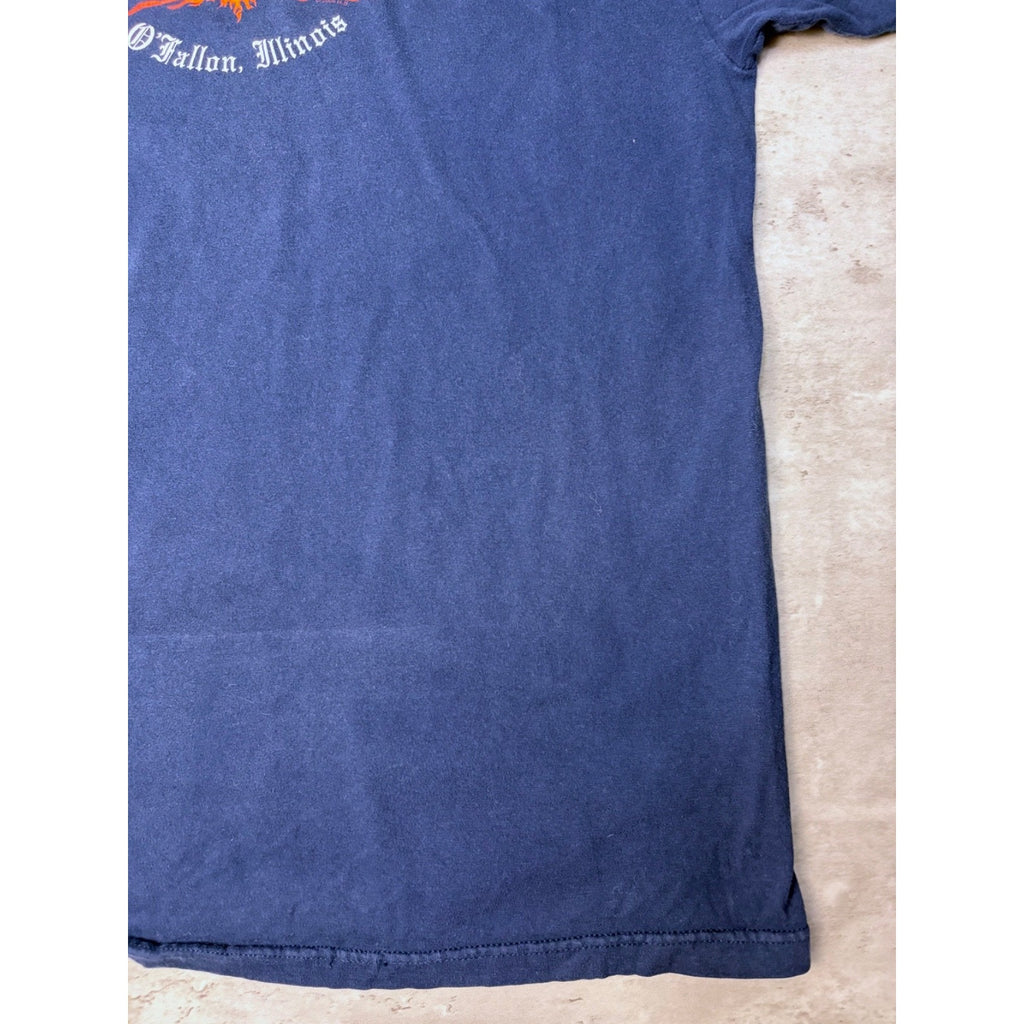 Vintage 2007 Harley Davidson Emblem Graphic Spellout T-Shirt Size XL