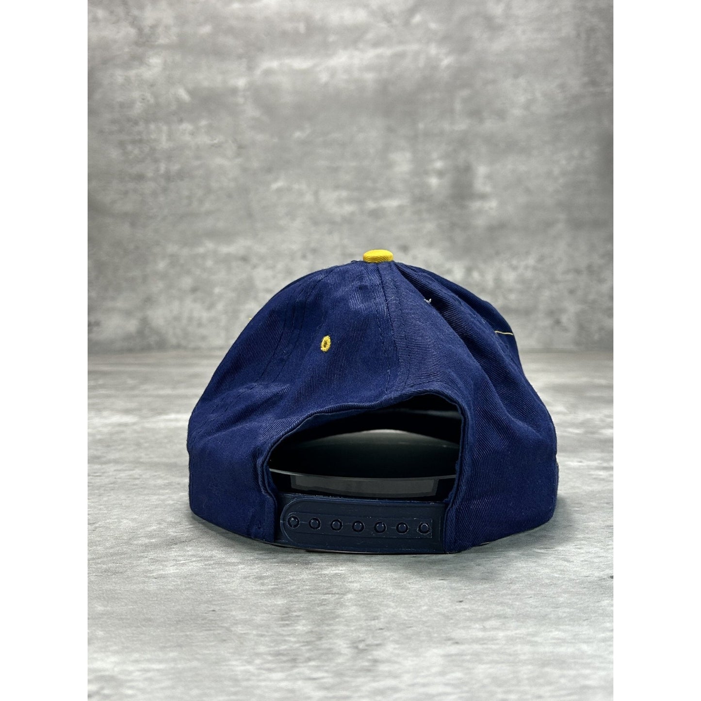 Vintage 90s Michigan Wolverines NCAA Embroidered Logo Snapback Hat OSFA