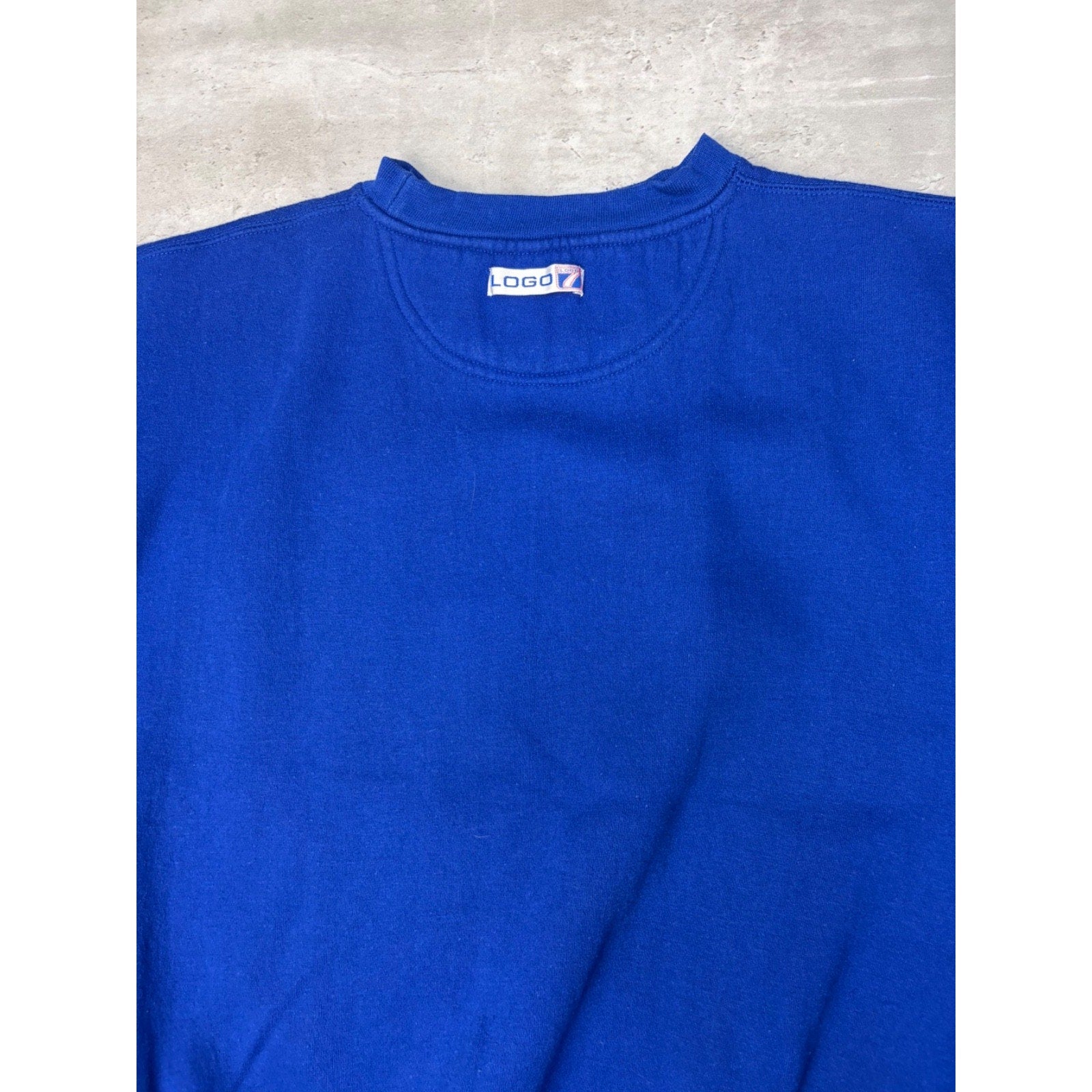 1990 Indianapolis Colts NFL Big Spellout Logo Graphic Sweatshirt Size Large