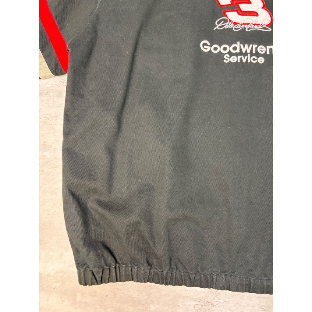 Dale Earnhardt #3 Goodwrench Lightweight Full Zip Nascar Racing Jacket Size XL