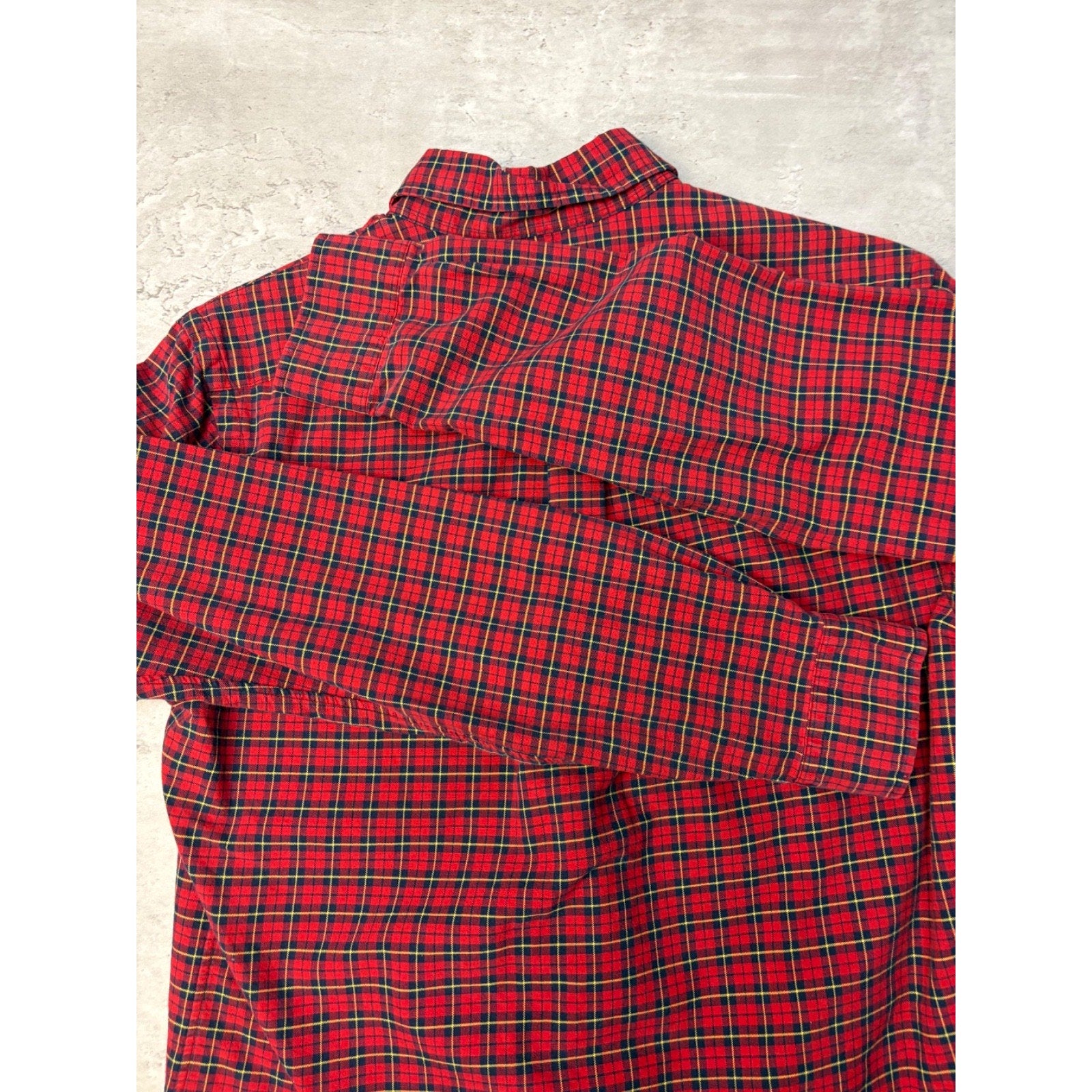 Vintage Polo Ralph Lauren Embroidered Pony Cropped Button Up Shirt Size Small