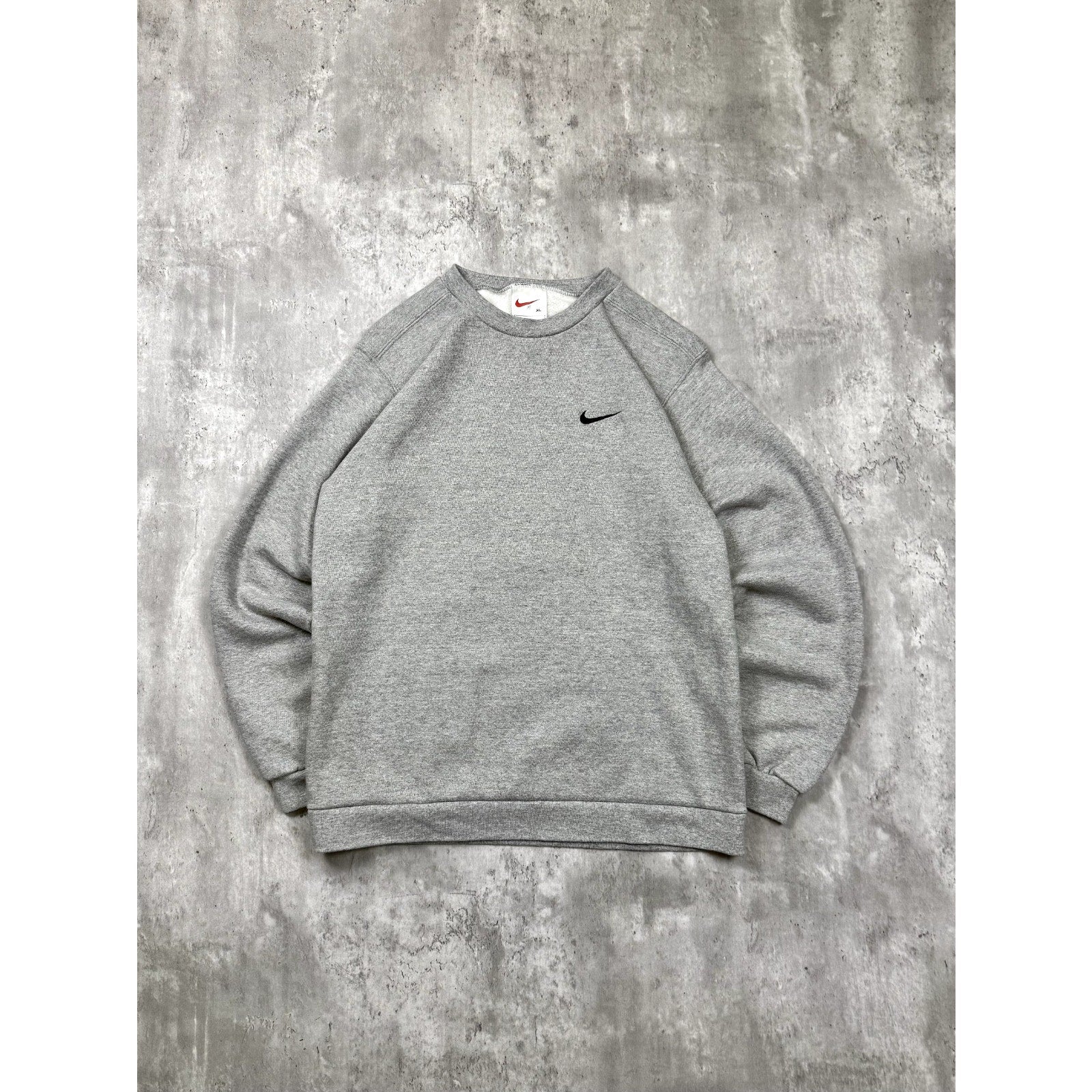 Vintage 90s Nike Embroidered Mini Swoosh Crewneck Sweatshirt Size XL
