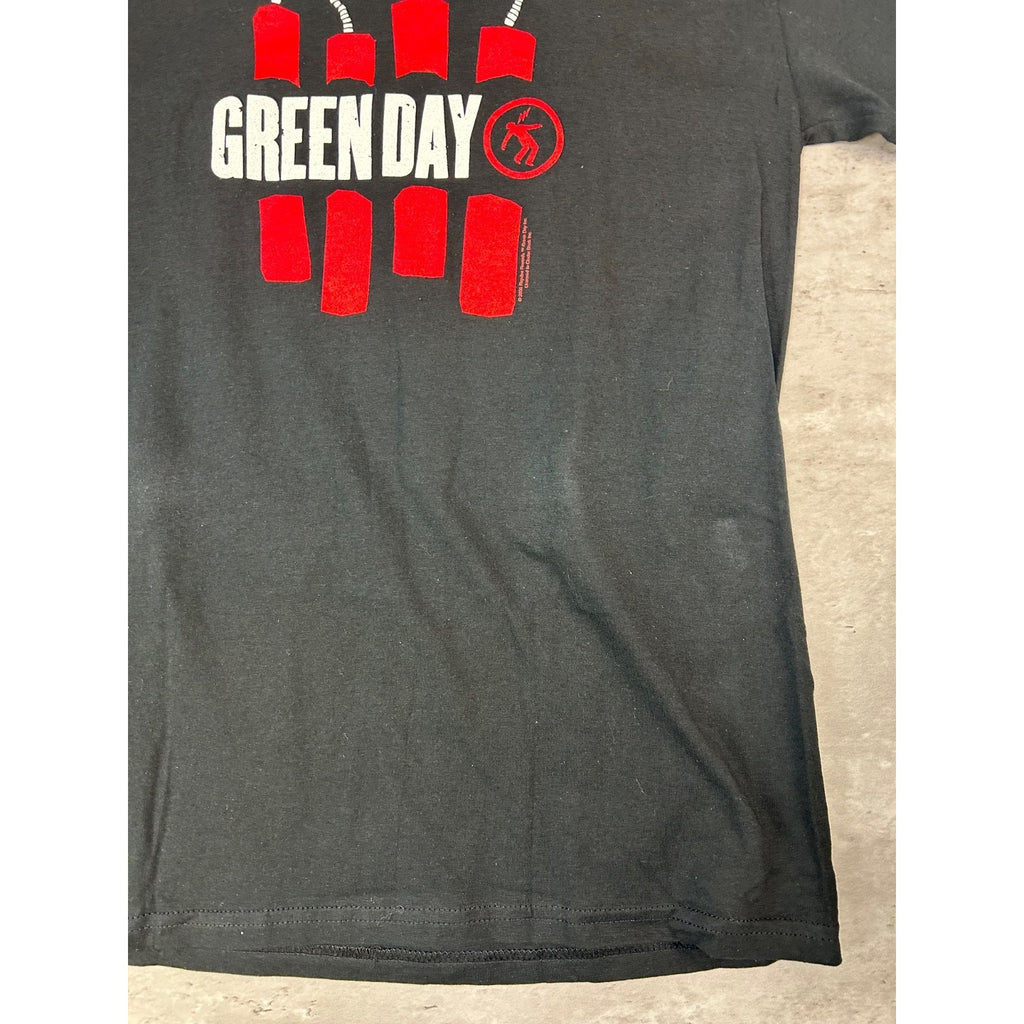 Vintage 2005 Green Day American Idiot Rock Music Band T-Shirt Size Medium