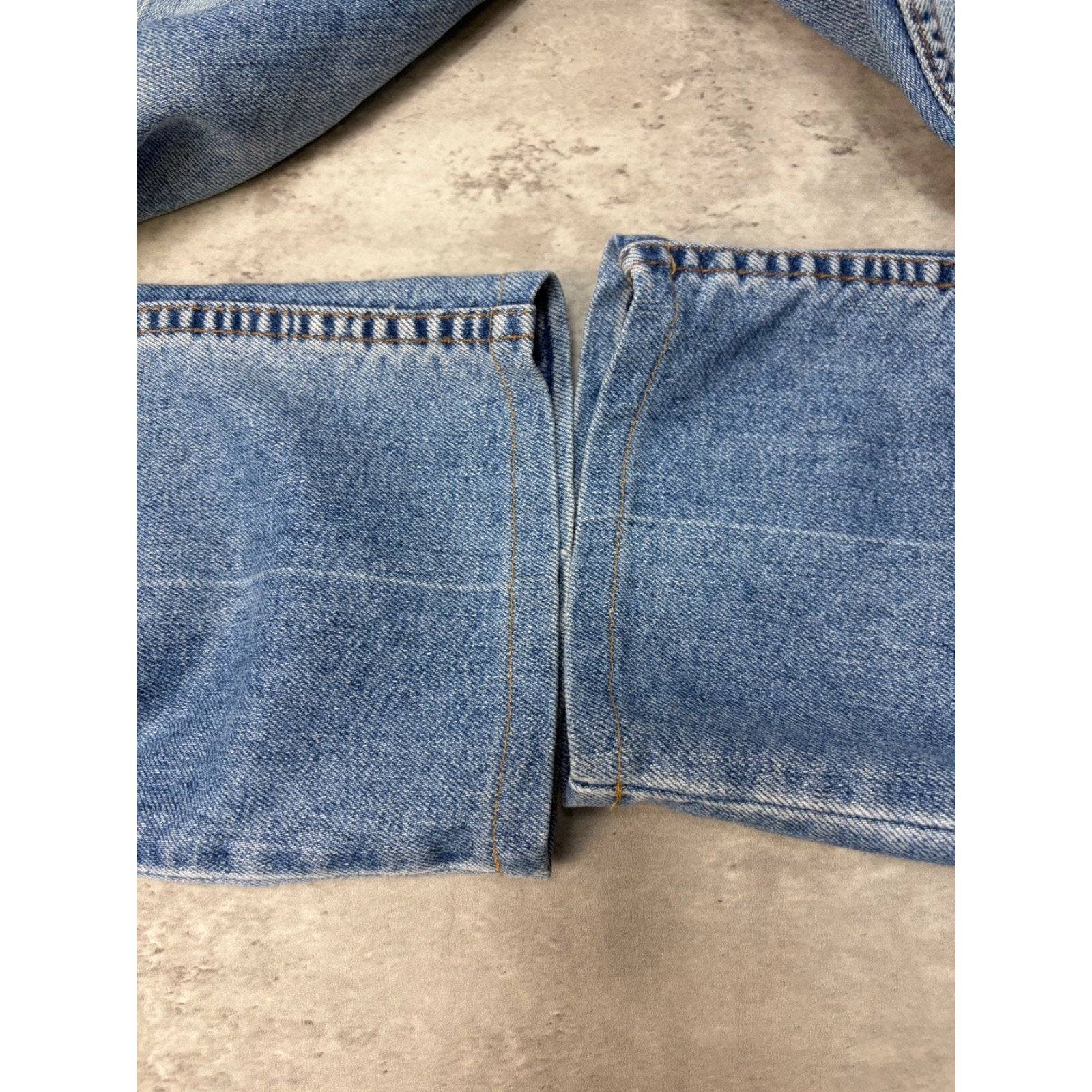Vintage Levis Flex Brown Tab Light Wash Denim Pants Size 34