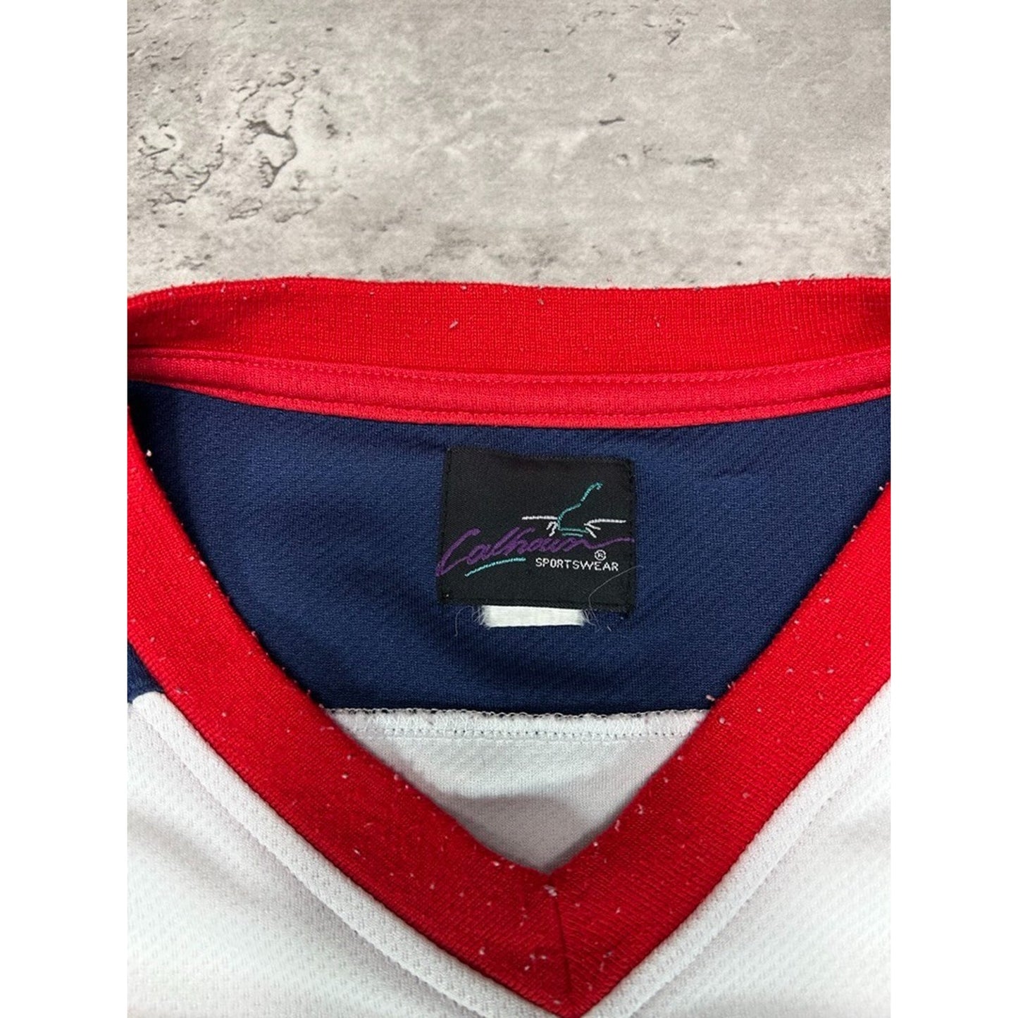 Vintage Molson I Am Canadian Beer Promo Hockey Jersey Size 2XL White