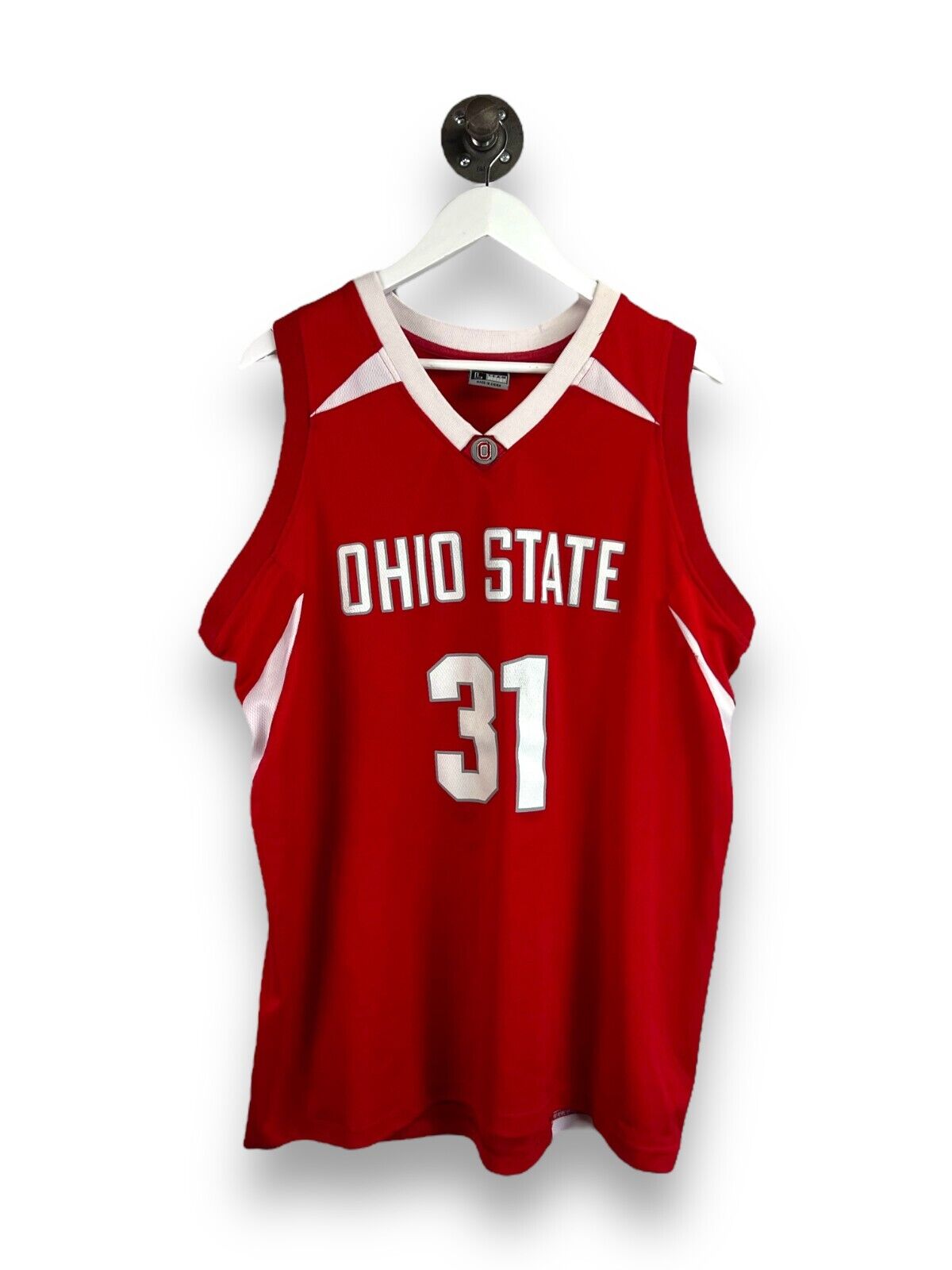 Vintage Ohio State Buckeyes #31 NCAA Collegiate Basketball Jersey Size Large