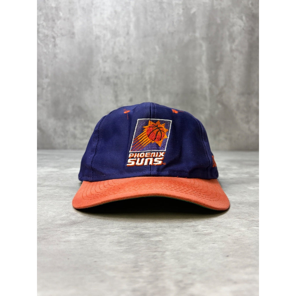 Vintage 90s Phoenix Suns NBA Embroidered Logo Basketball Snapback Hat OSFA