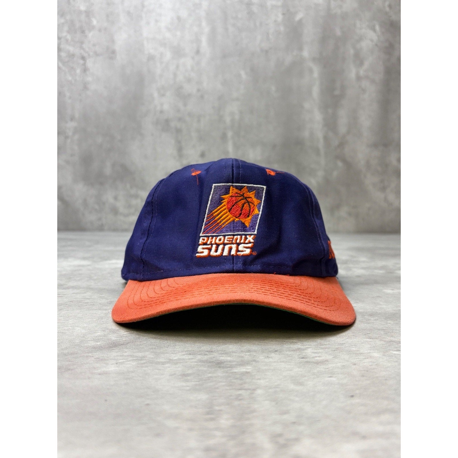 Vintage 90s Phoenix Suns NBA Embroidered Logo Basketball Snapback Hat OSFA