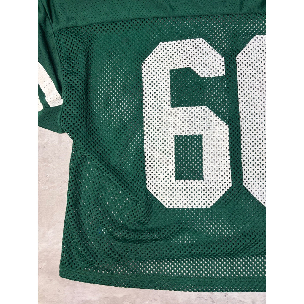 Vintage 80s/90s Tulane Wave #60 NCAA Loose Mesh Warm Up Football Jersey Size XL