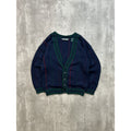 Vintage 80s/90s Striped Button Down Knit Cardigan Sweater Size YOUTH XL