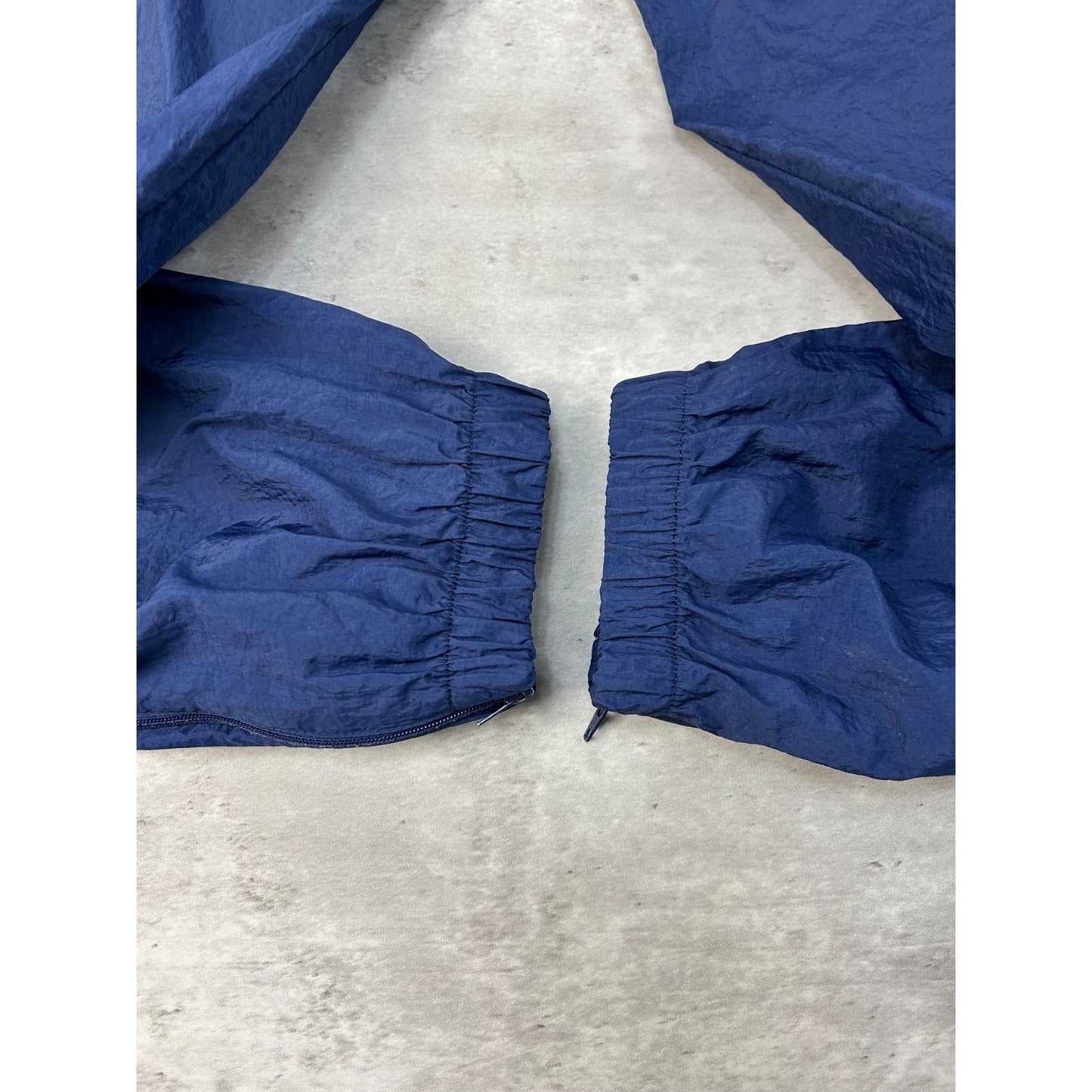 Vintage 90s Nike Tonal Embroidered Swoosh Nylon Track Pants Size Large