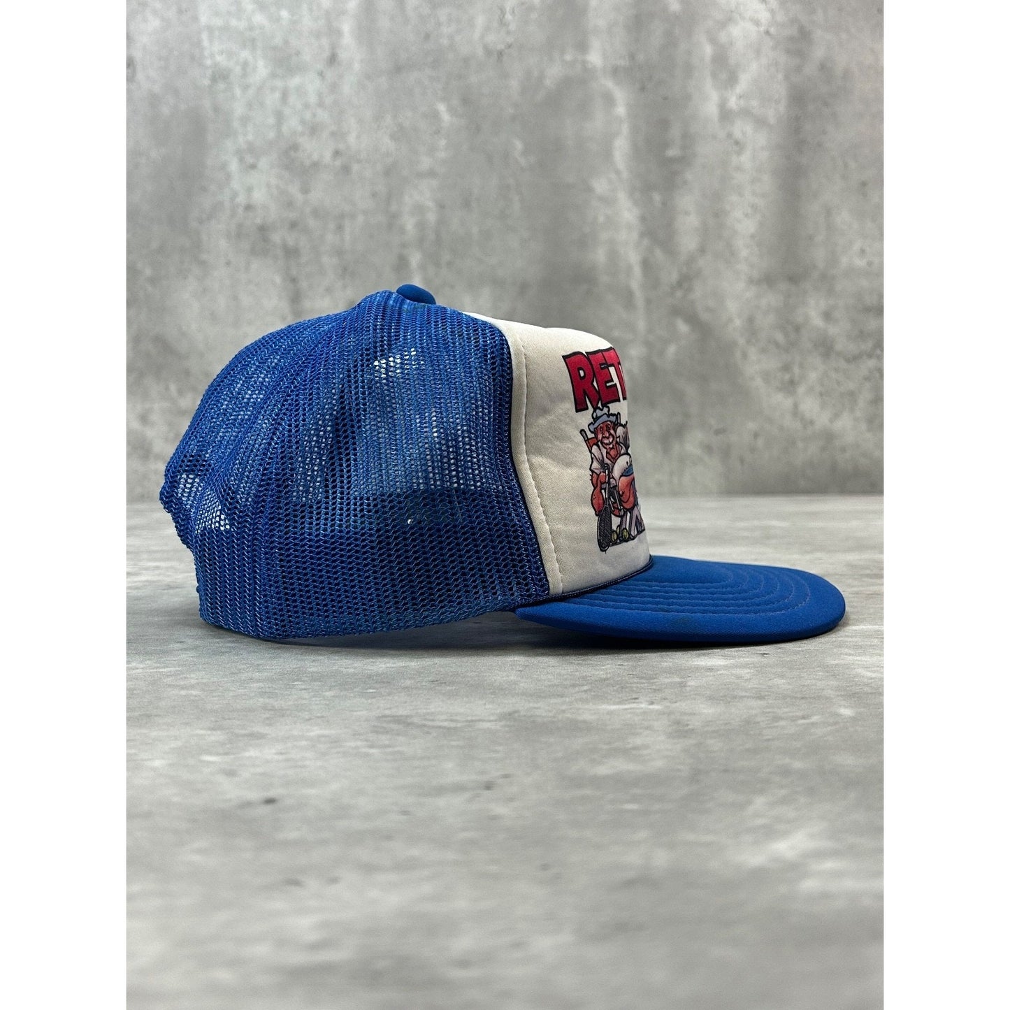 Vintage 80s/90s Retired And Spending My Children's Inheritance Snapback Hat OSFA