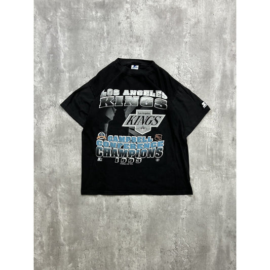 Vintage 1993 Los Angeles Kings NHL Campbell Conference Champs T-Shirt Sz Medium