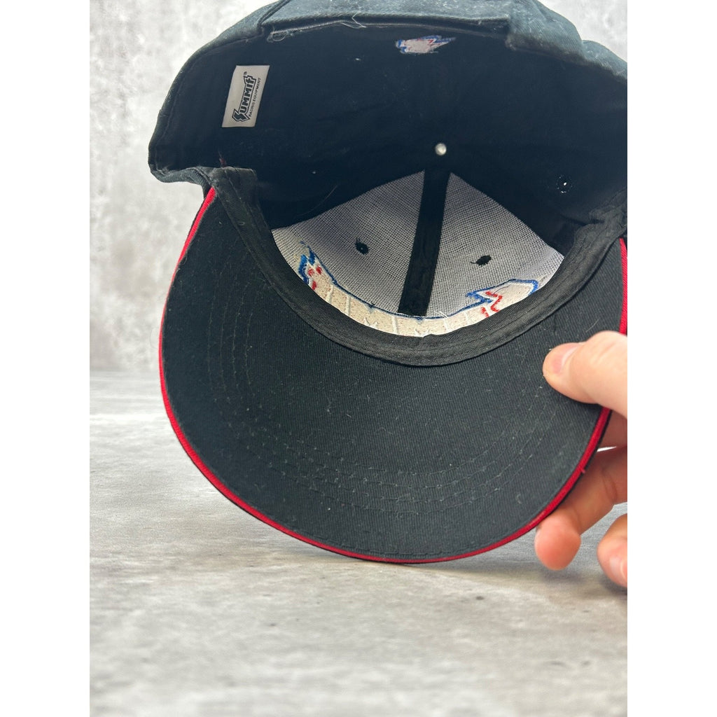 Vintage Summit Racing Equipment Embroidered Spellout Strapback Hat OSFA
