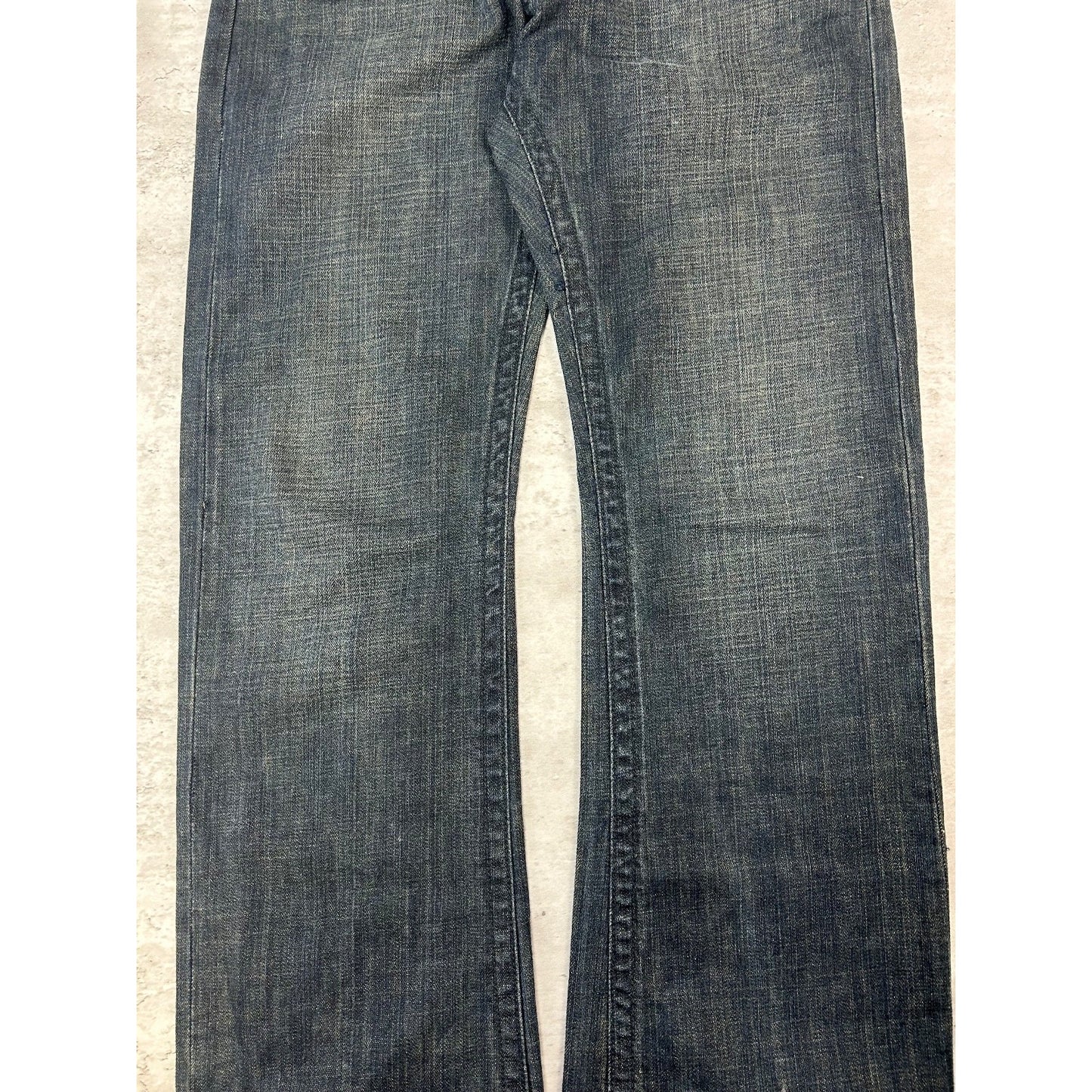 Vintage Y2K Parasuco Dark Wash Denim Straight Fit Pants Size 34