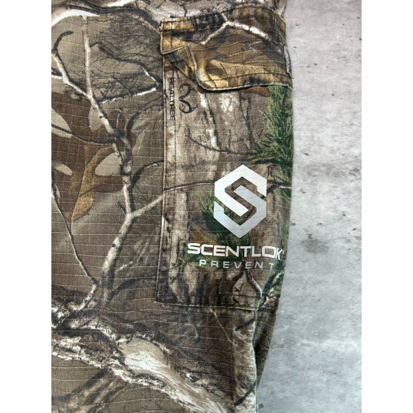 Vintage Scentlok Realtree Xtra Ripstop Camo Hunting Cargo Pants Size XL