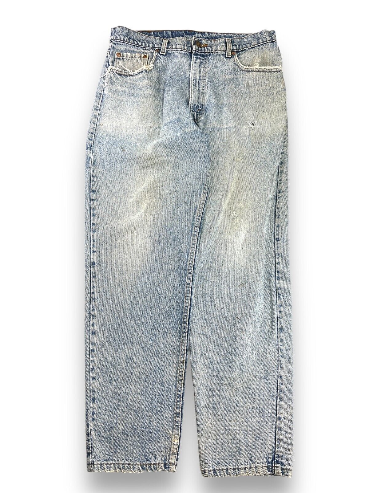 Vintage 90s Levi's 550 XX Light Wash Denim Pants Size 34