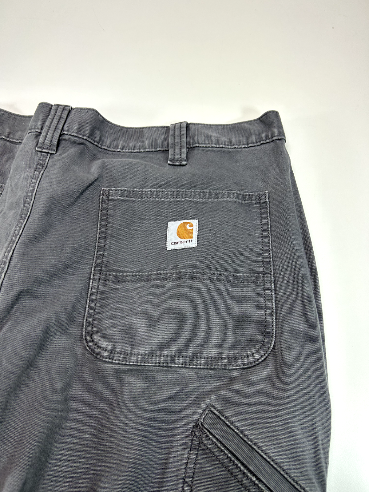 Carhartt Relaxed Fit Rugged Flex Canvas Workwear Five Pocket Pants Size 38