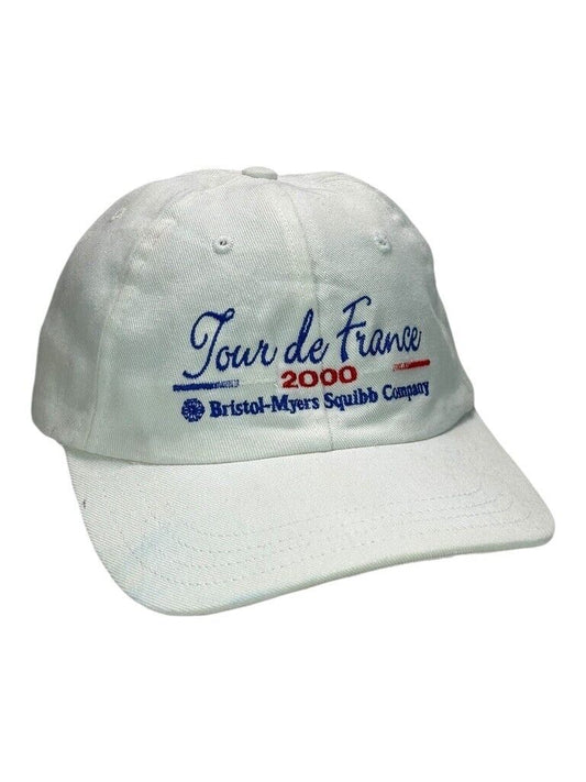 Vintage 2000 Tour De France Embroidered Spellout Snapback Hat OSFA