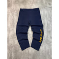 Vintage 80s Michigan Wolverines NCAA Spellout Graphic Sweat Pants Size Large