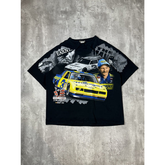 Vintage Dale Earnhardt Jr #3 Wrangler Nascar All Over Print T-Shirt Size 2XL