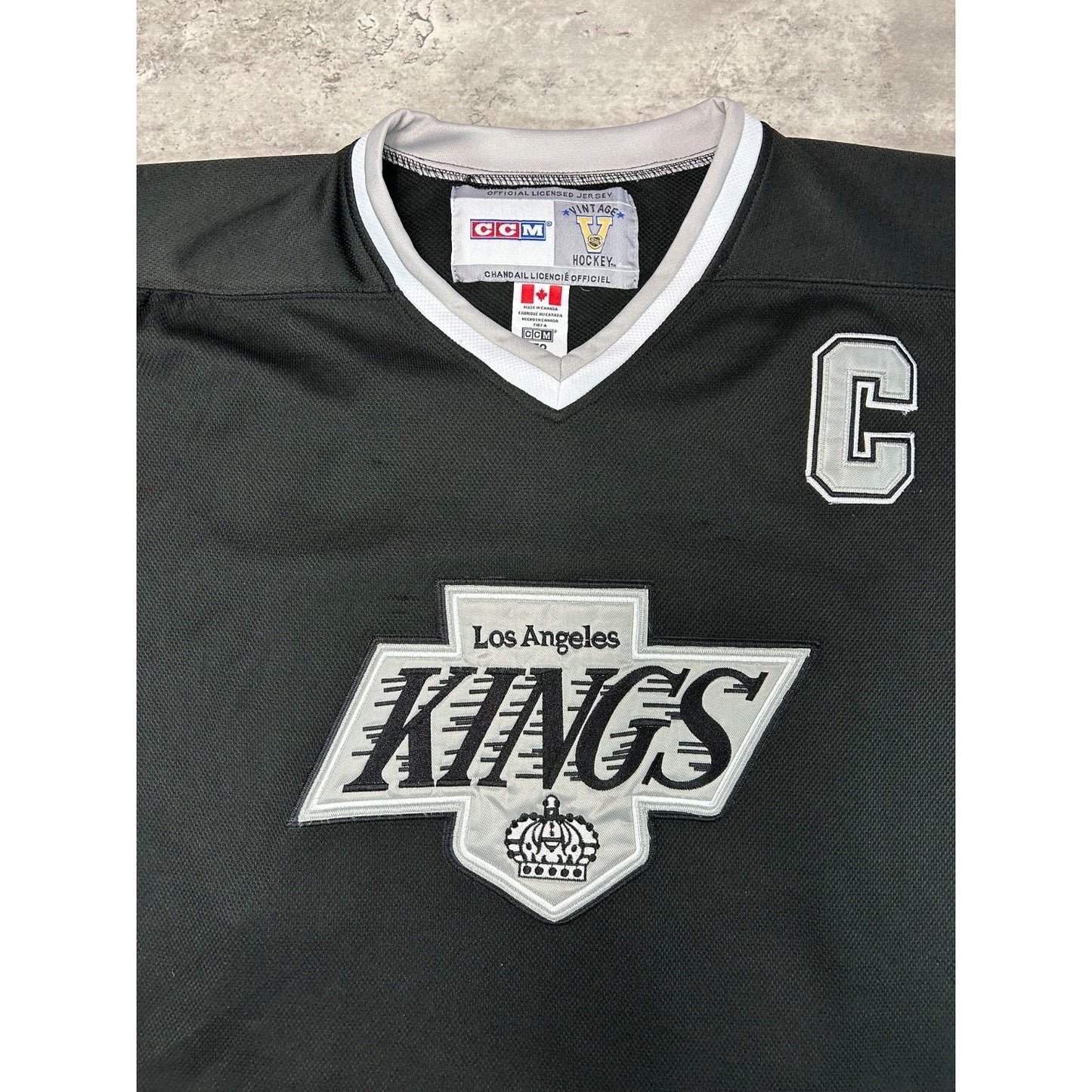 Vintage Wayne Gretzky #99 Los Angeles Kings NHL Stitched Jersey Size XL