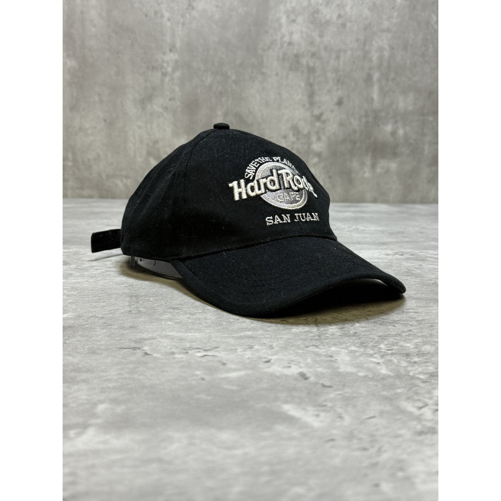 Vintage Hard Rock Cafe San Juan Embroidered Destination Strapback Hat OSFA