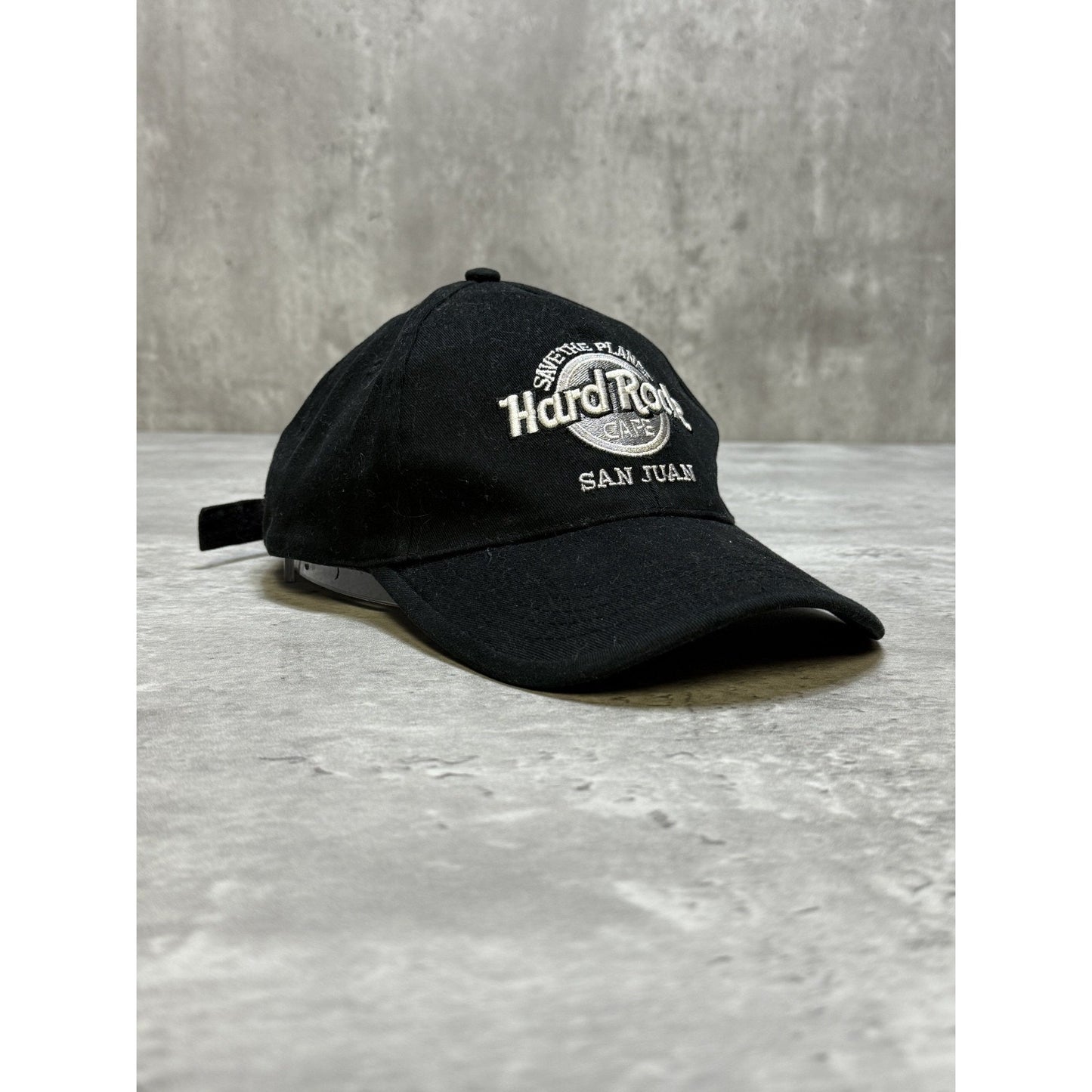 Vintage Hard Rock Cafe San Juan Embroidered Destination Strapback Hat OSFA