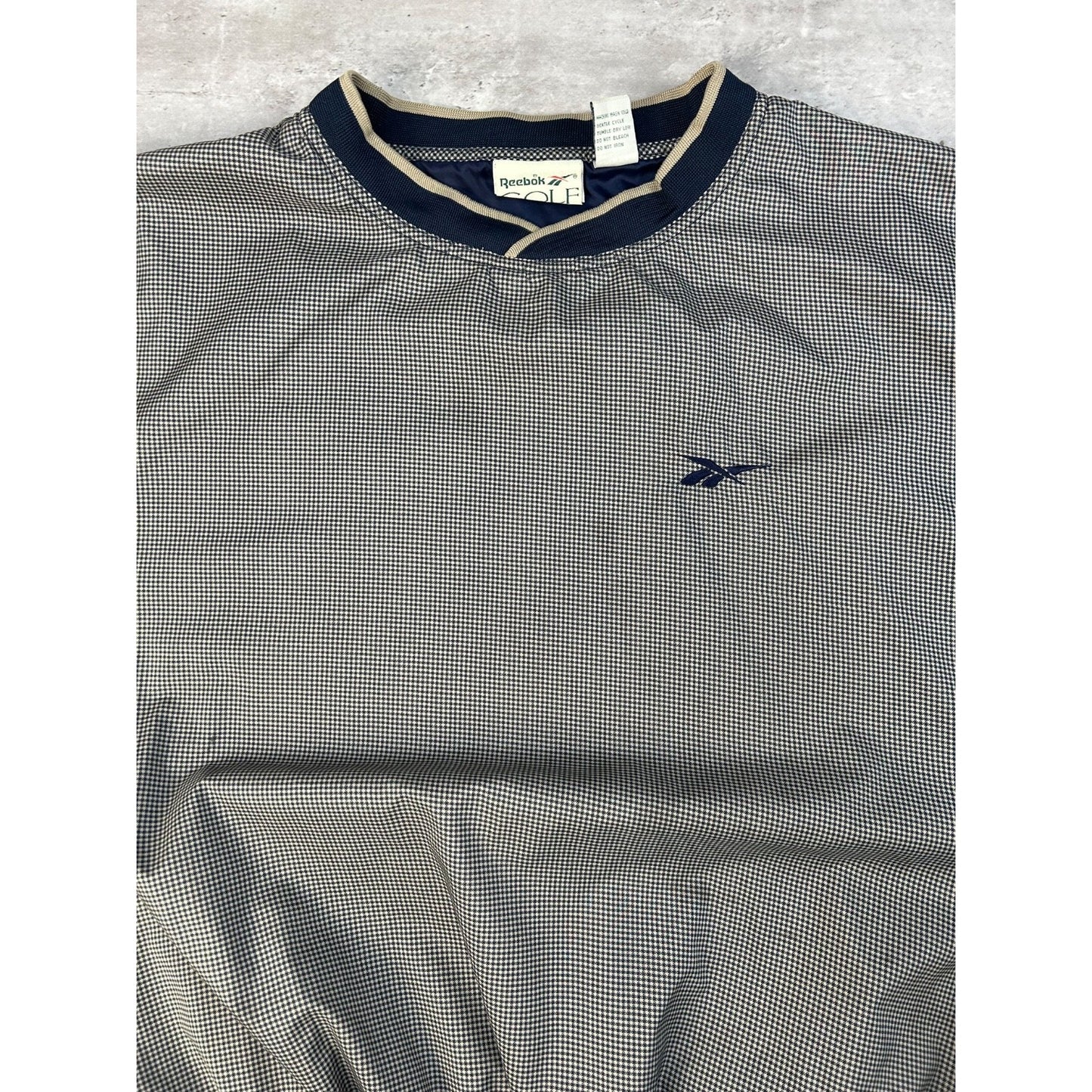 Vintage Reebok Golf Embroidered Logo Pullover Windbreaker Jacket Size XL