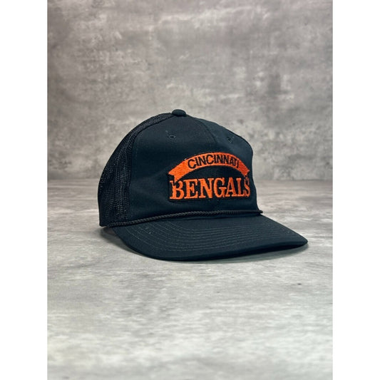 VTG 80s Cincinnati Bengals NFL Sports Specialties Trucker Snapback Hat OSFA