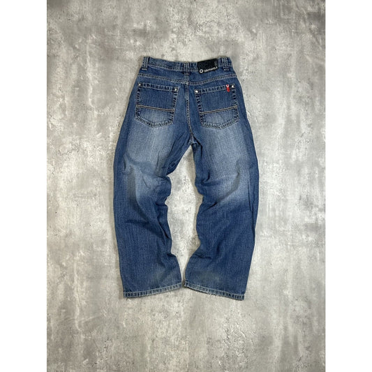 Vintage Y2K Southpole Medium Wash Denim Pants Size 29 Blue