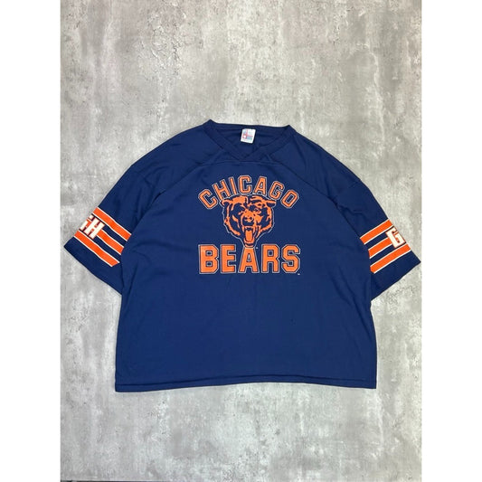 Vintage 90s Chiacago Bears NFL Graphic Spellout Football Jersey Size 2XL