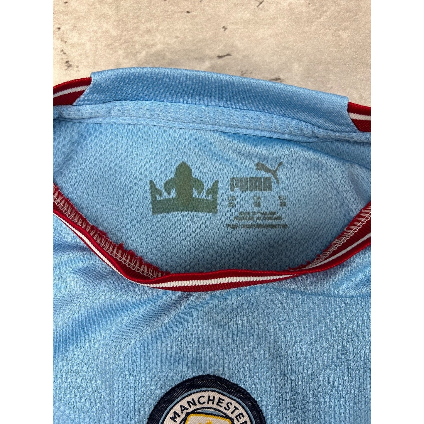 Vintage Erling Halaad #9 Manchester City Puma Soccer Jersey Size Medium