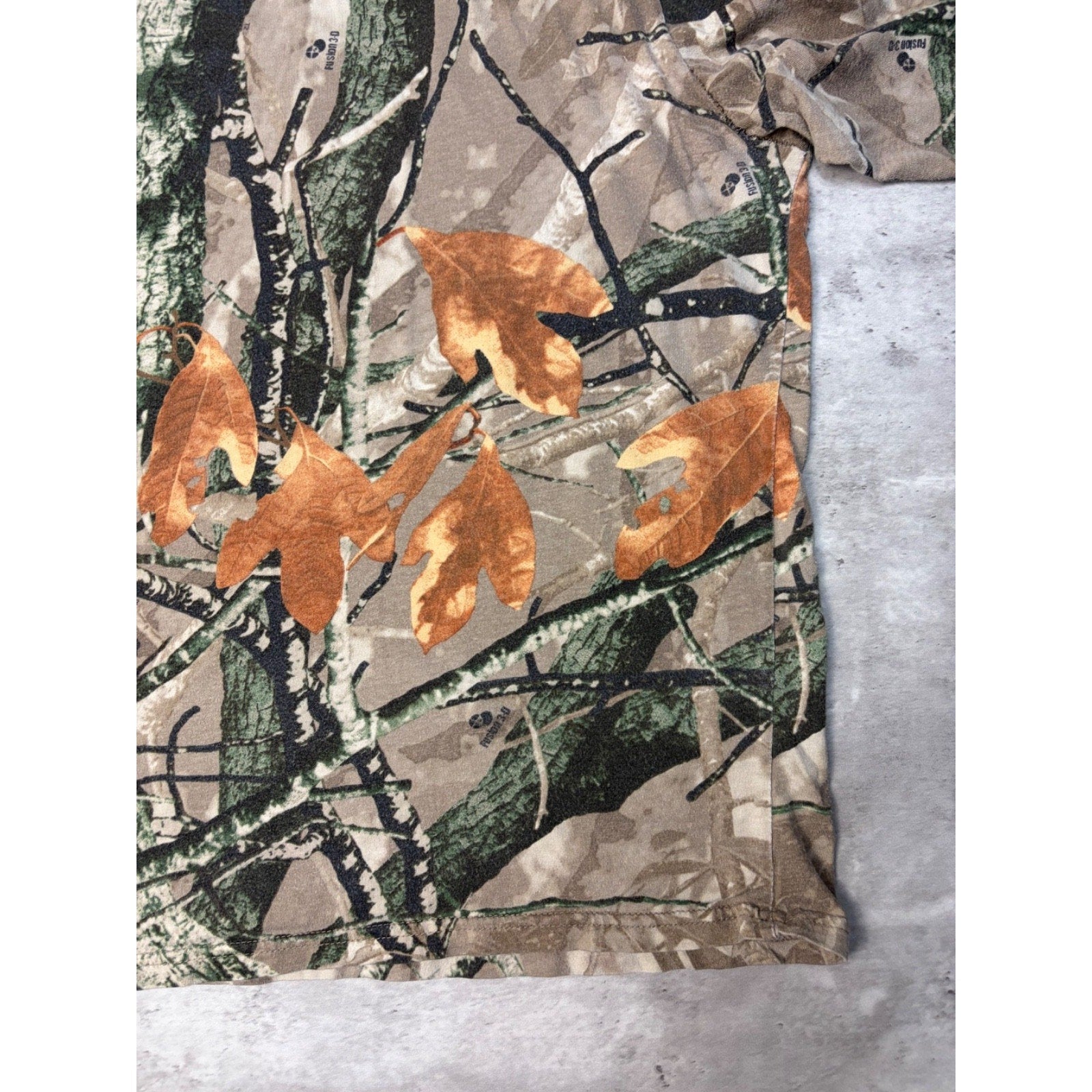Vintage Outfiters Ridge Fusion 3D Hunting Camo Longsleeve T-Shirt Size 2XL