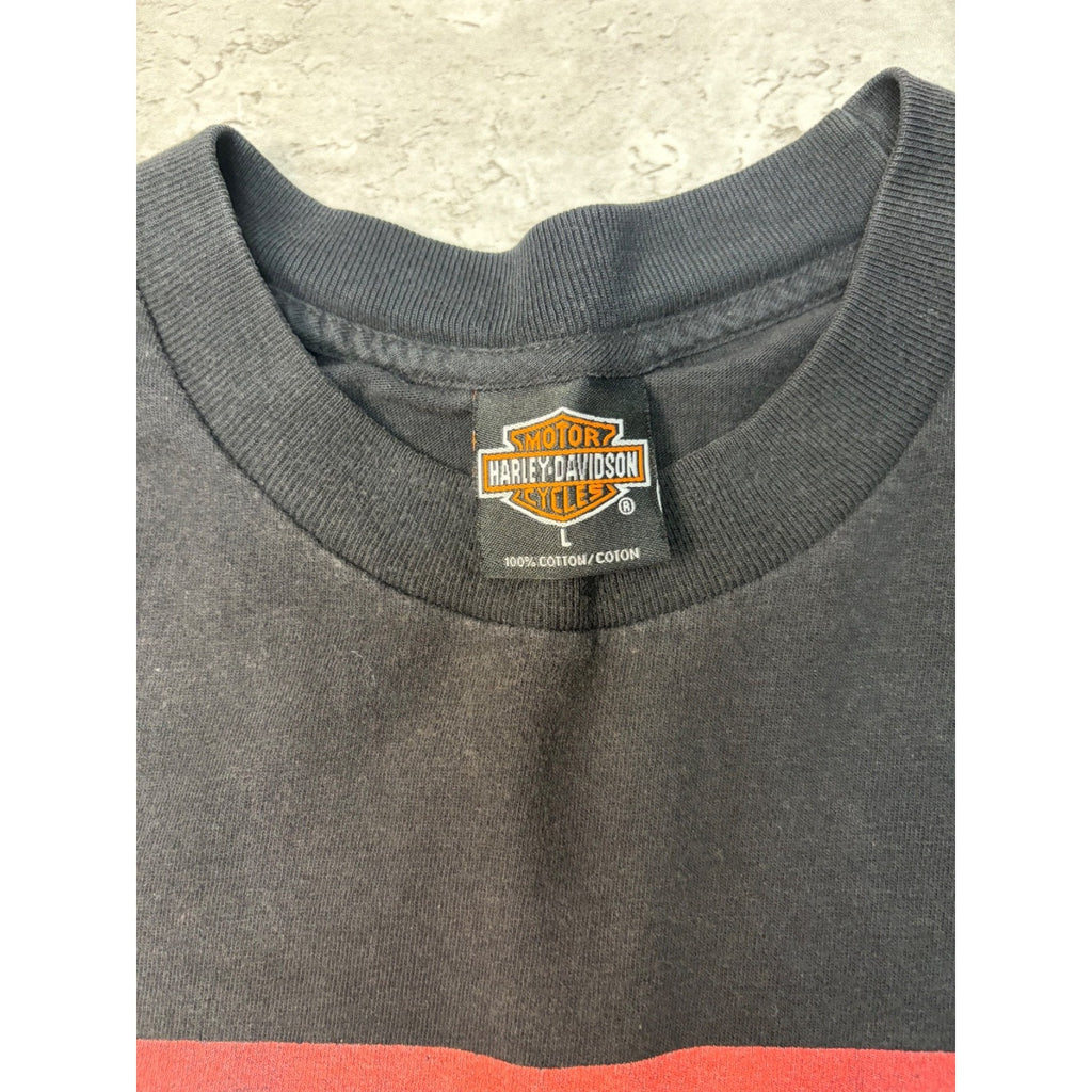 Vintage Harley Davidson Great American Freedom Machine T-Shirt Size Large