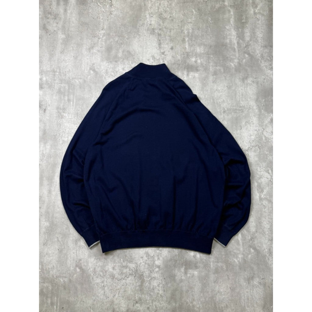 Vintage Polo Ralph Lauren Embroidered Pony Full Zip Sweatshirt Size XL