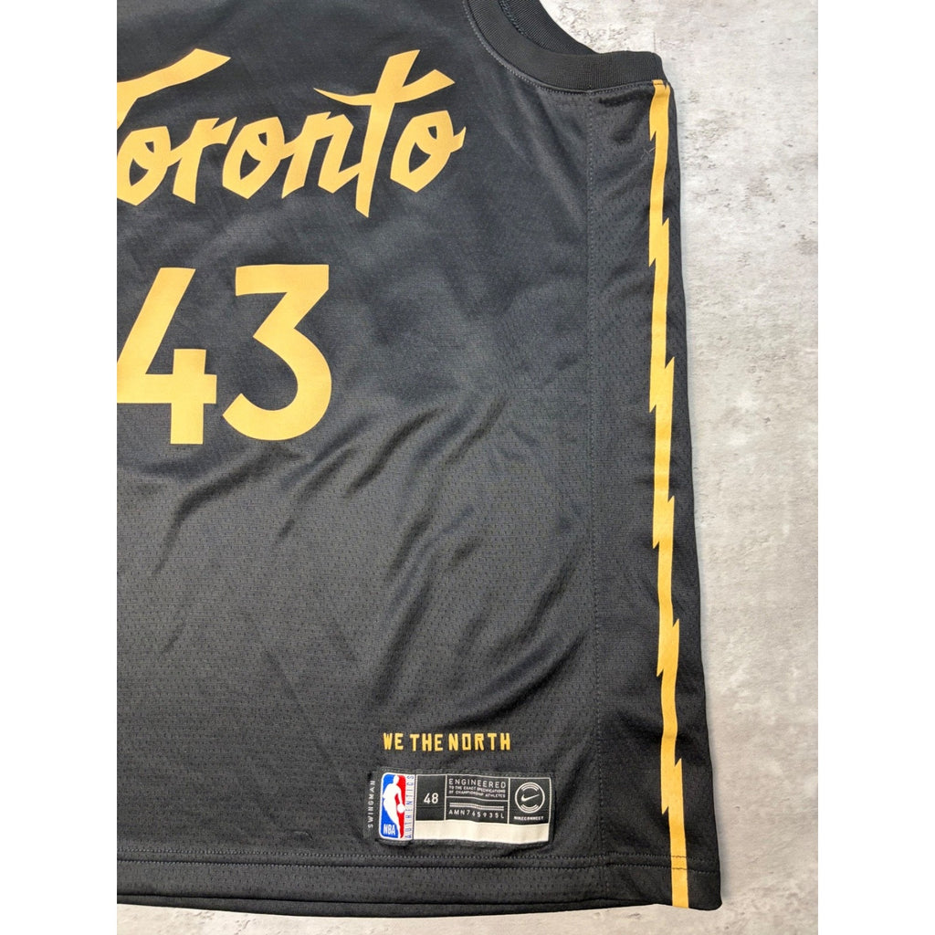 Pascal Siakam #43 Toronto Raptors NBA Nike Basketball Jersey Size Large