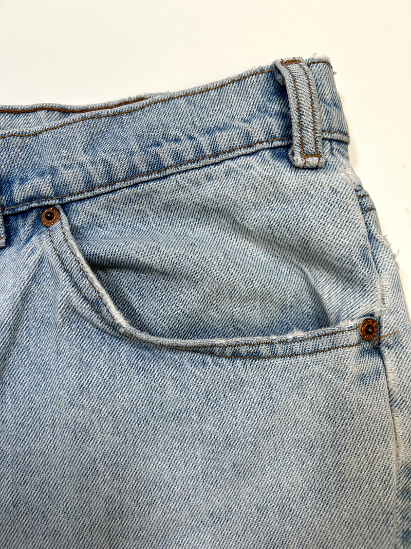 Vintage 90s Levis Orange Tab Light Wash Denim Pants Size 37W Made in USA