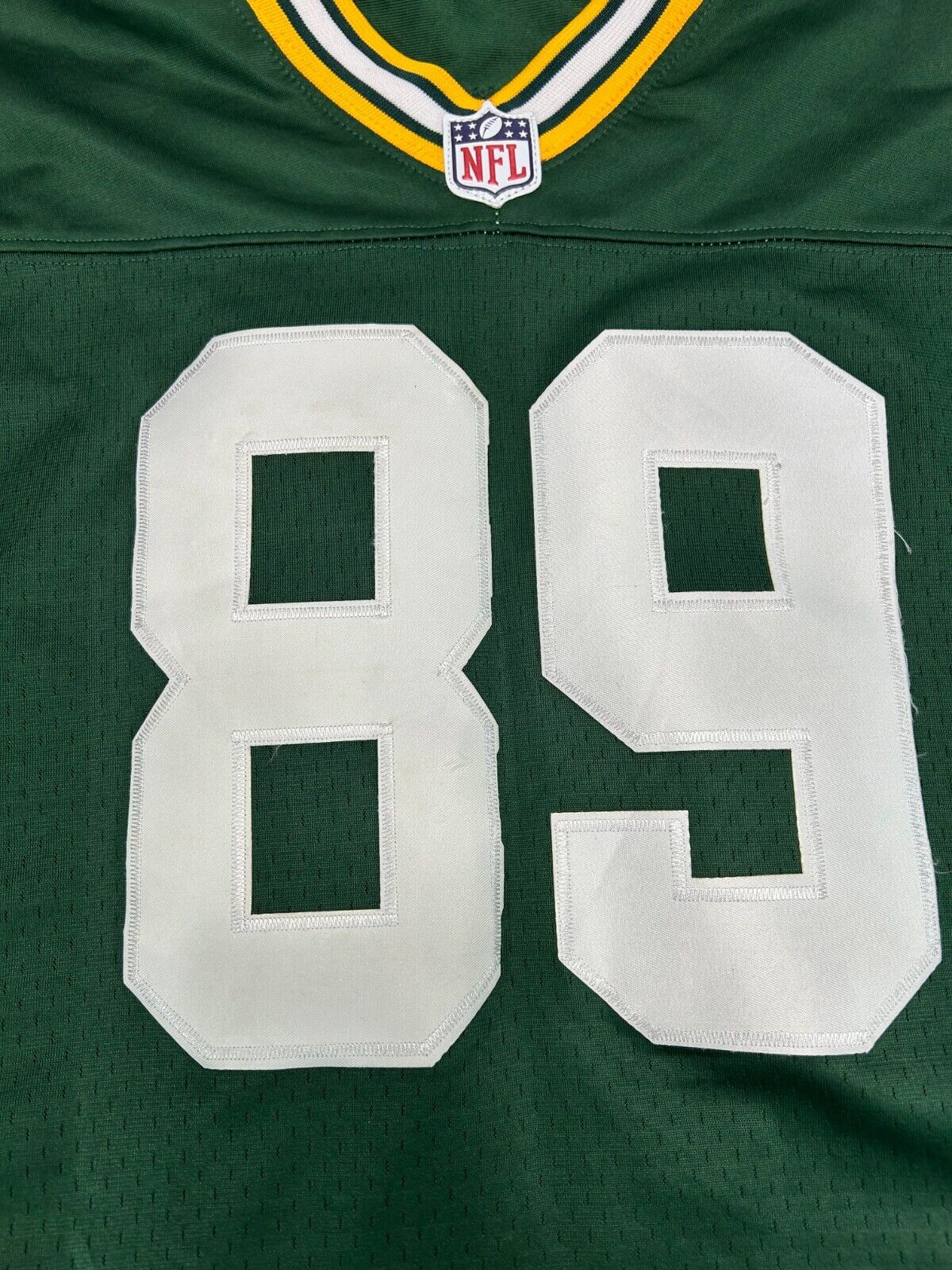 Vintage Dave Robinson #89 Green Bay Packers Nike Football Jersey Size 52 2XL