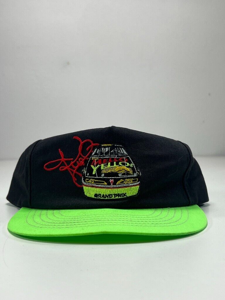 Vintage Kyle Petty #45 Mellow Yellow Nascar Embroidered Snapback Hat OSFA