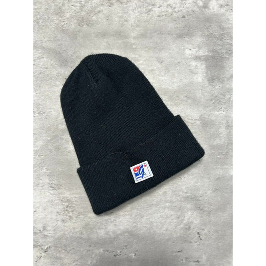 Vintage 90s Michigan Wolverines NCAA Embroidered Spell Out Beanie Hat OSFA