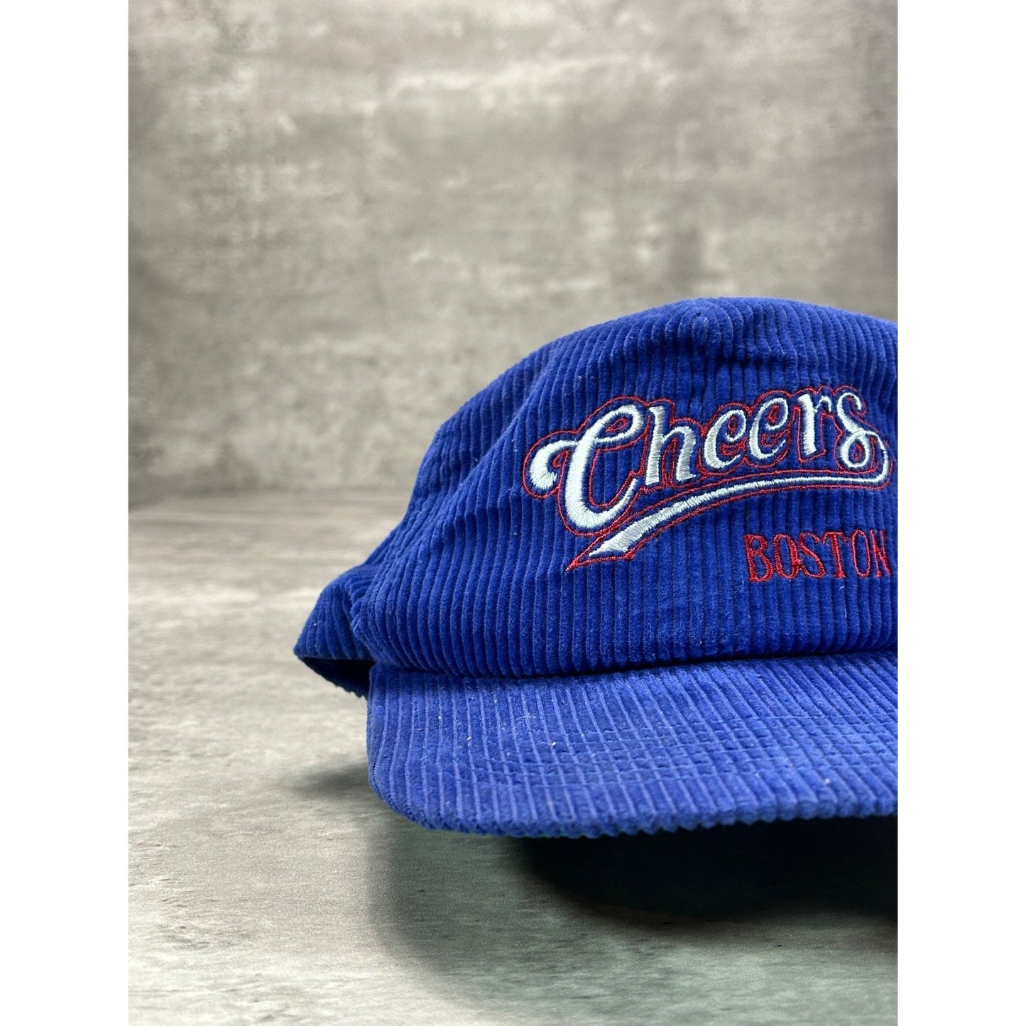 Vintage 80s/90s Cheers Boston Embroidered Destination Snapback Hat OSFA