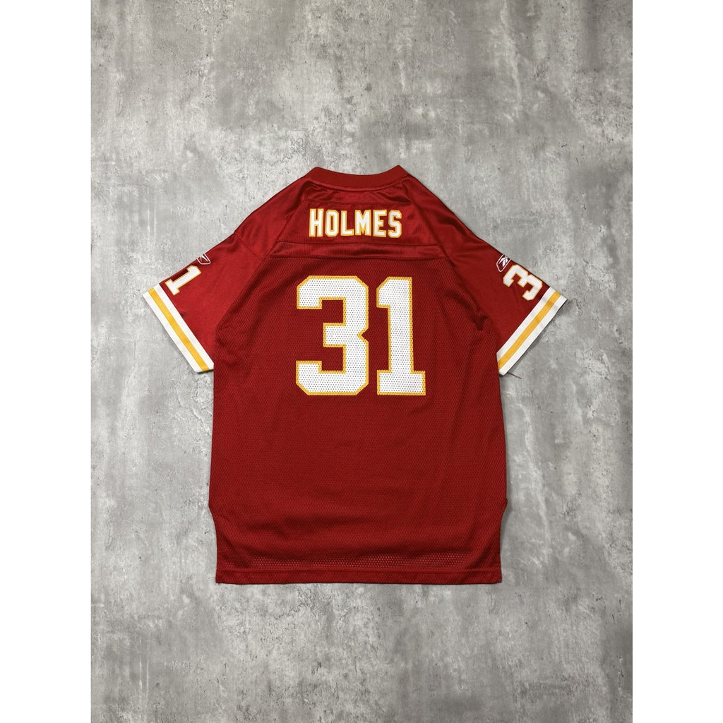 Vintage Priest Holmes #31 Kansas City Chiefs NFL Reebok Jersey Size XL YOUTH