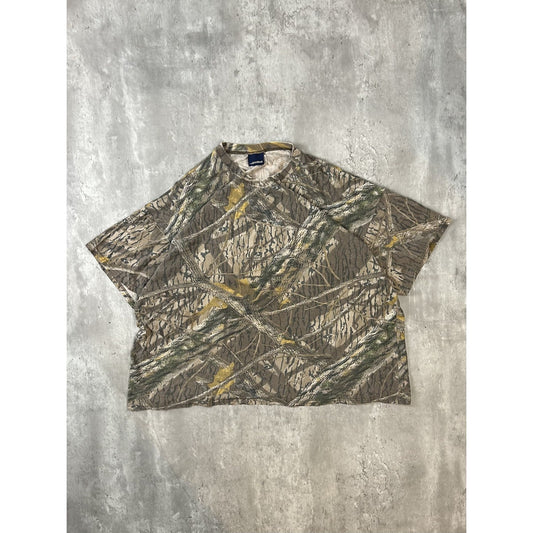 Vintage 90s Mossy Oak Shadow Branch Tree Camo Hunting T-Shirt Size 3XL