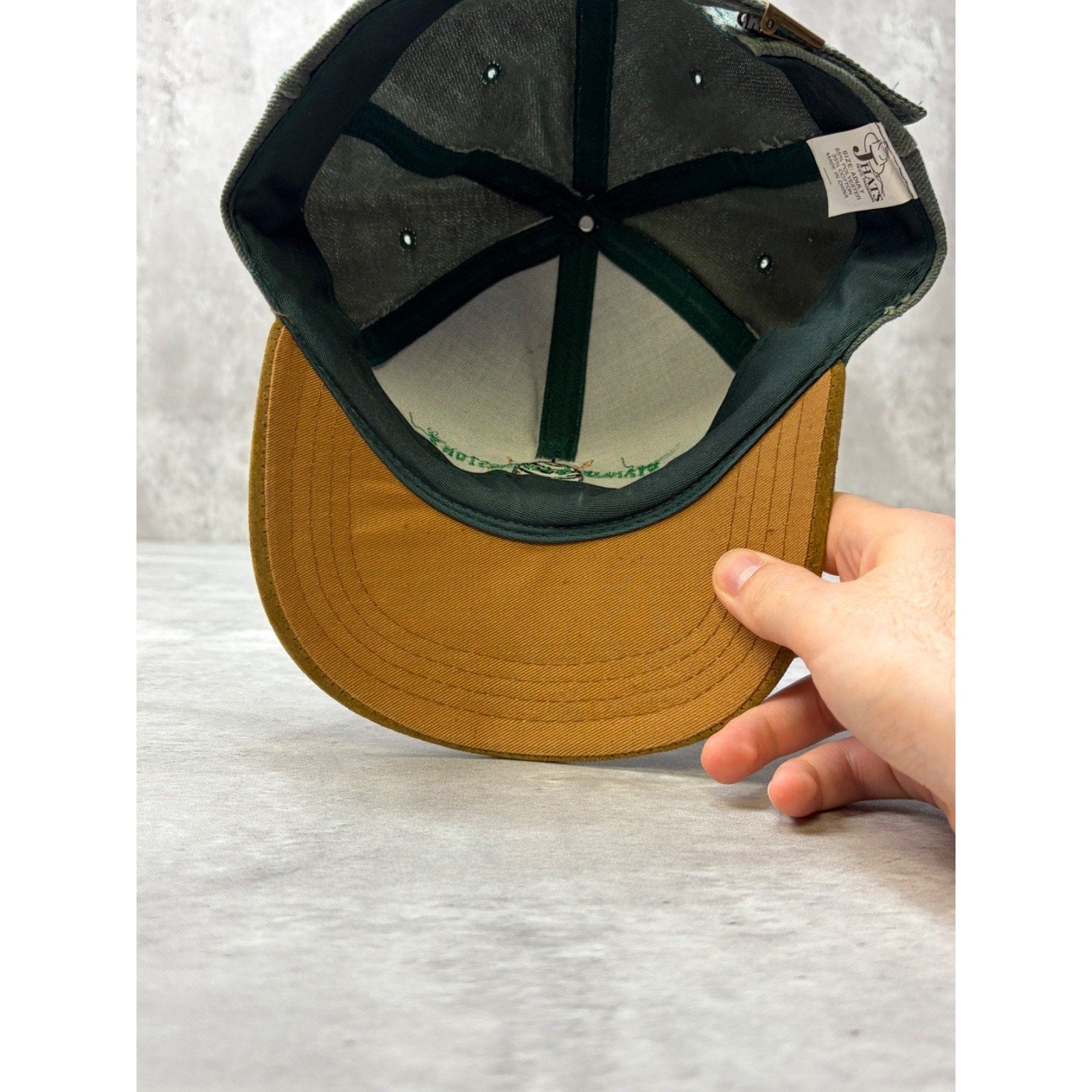 Vintage 90s Stanley & Livingstone Sanibel Island Destination Strapback Hat OSFA