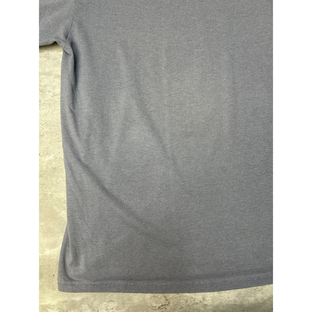 Vintage Y2K Quiksilver Spellout Logo Graphic Ringer T-Shirt Size Large