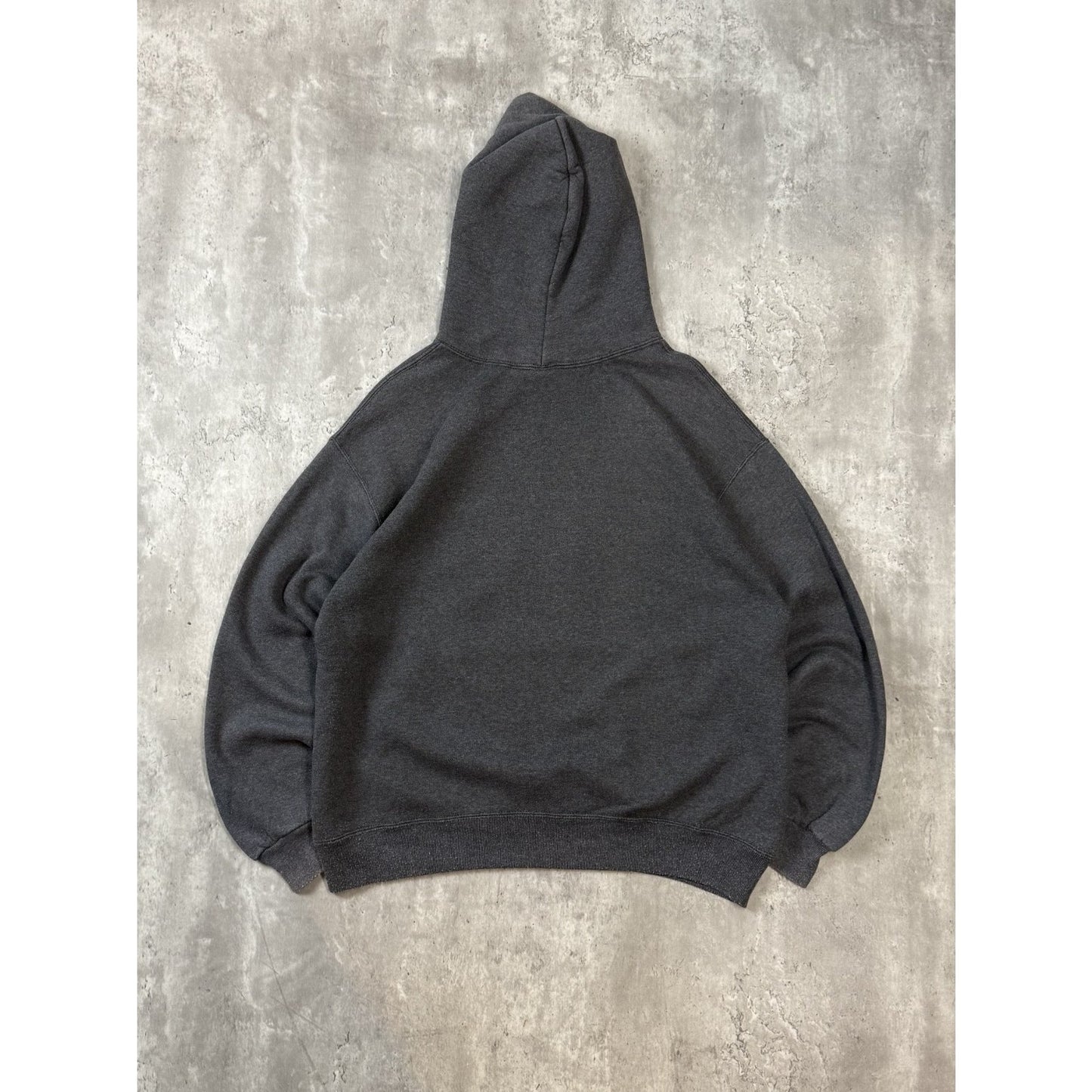 Vintage 90s Duke Blue Devils NCAA Graphic Spellout Hooded Sweatshirt Size Large