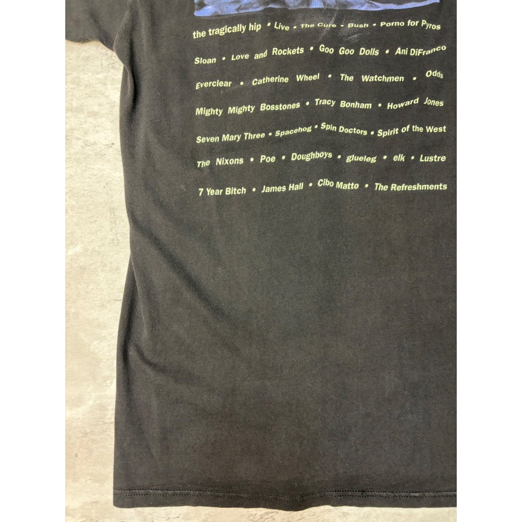 Vintage 1996 Eden Music Fest Alternative Rock Music Band T-Shirt Size